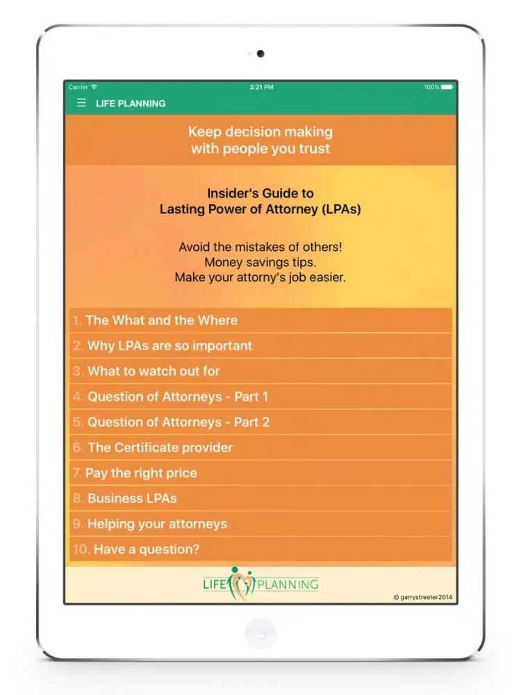 LPA-WISE iPad  سکرین شاٹس