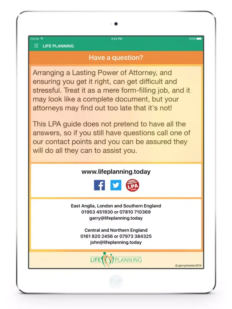 LPA-WISE iPad  سکرین شاٹس