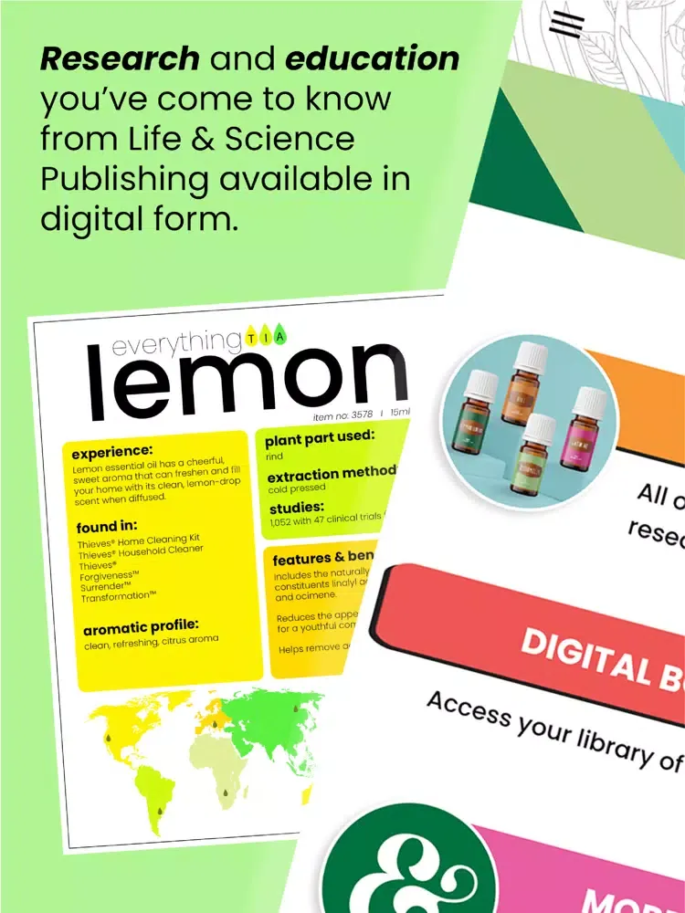 Essential Oil Educational Ref iPad 应用截图