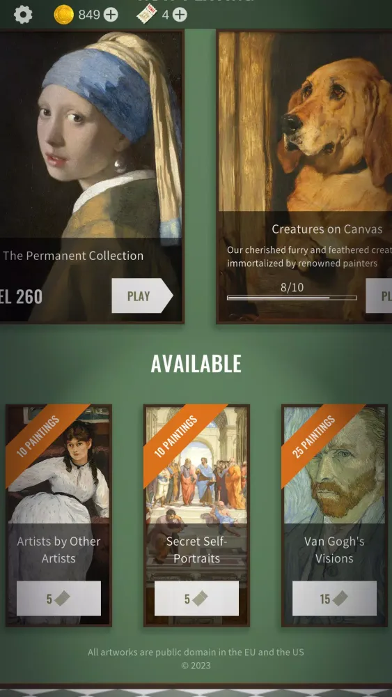 Скриншоты Art Heist Puzzle