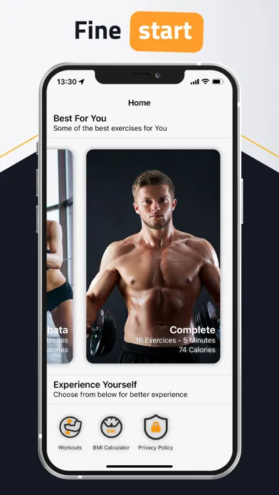 ภาพหน้าจอของ Casual Workouts