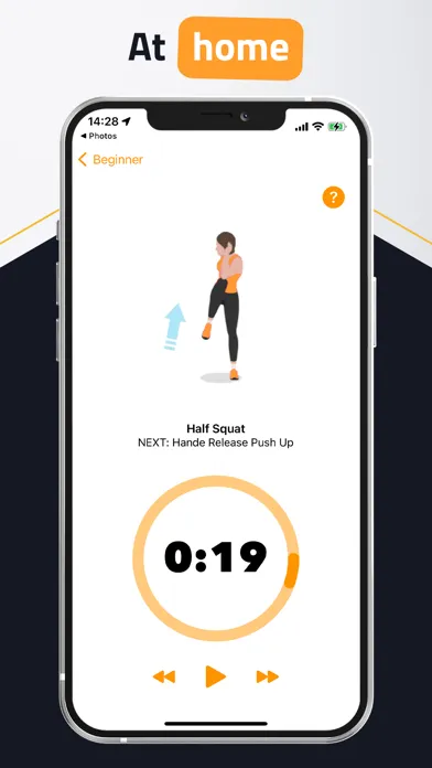 ภาพหน้าจอของ Casual Workouts