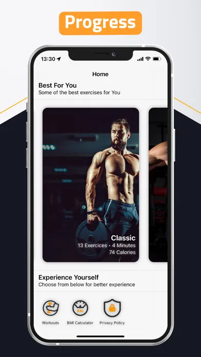 ภาพหน้าจอของ Casual Workouts