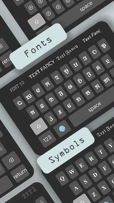 Fontzo: Artistic Fonts スクリーンショット