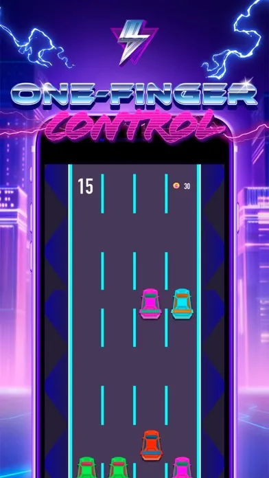 تصاویر Neon Sunset Racer