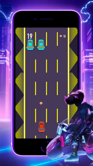 تصاویر Neon Sunset Racer