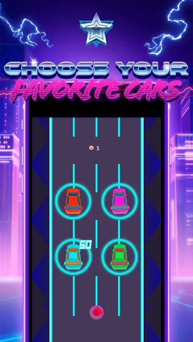 تصاویر Neon Sunset Racer