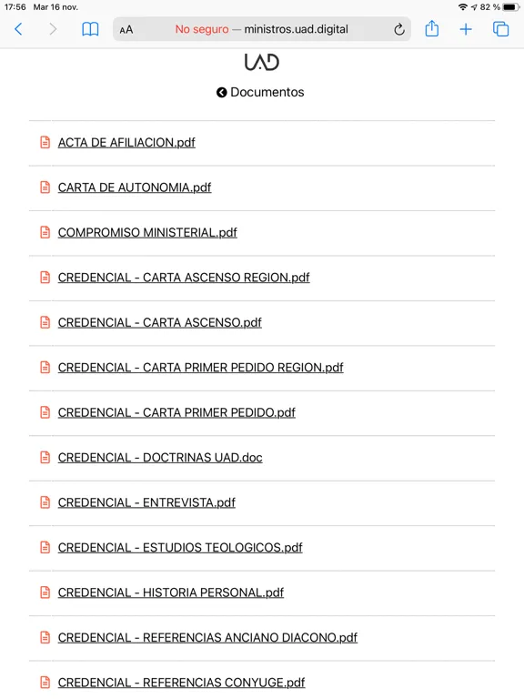 Ministros UAD iPad  Ekran Görüntüleri