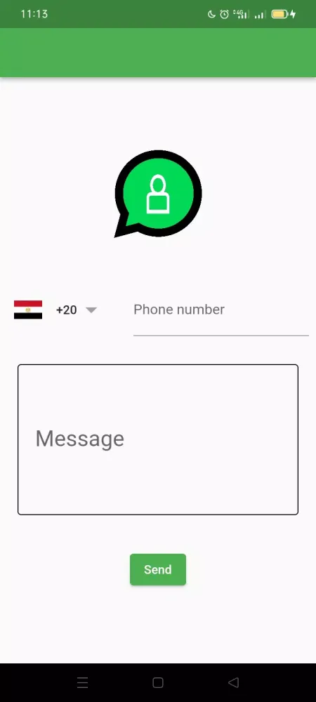 Unknown number Whats message Ekran Görüntüleri