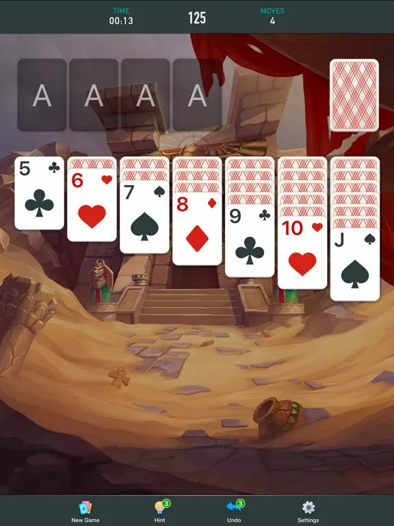 Solitaire iPad  স্ক্রিনশট