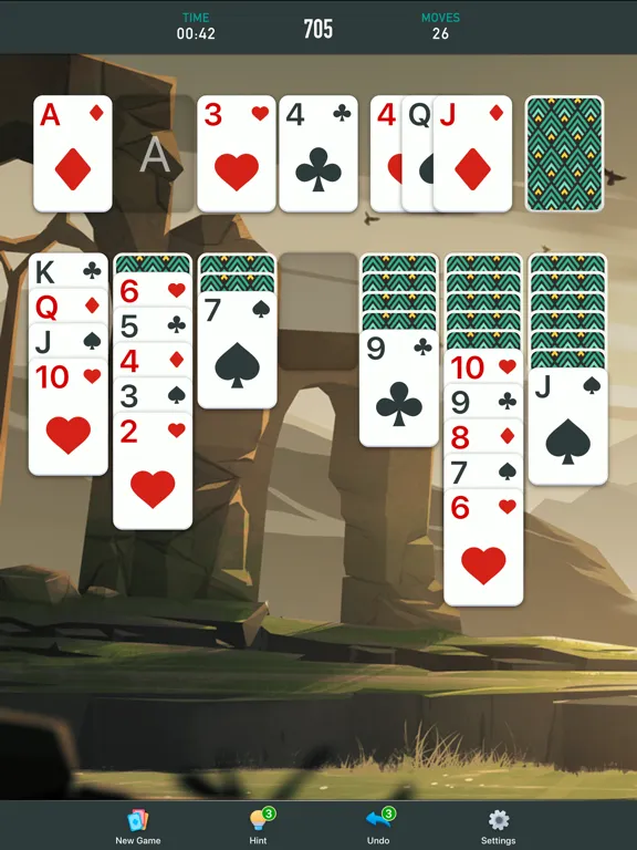 Solitaire iPad  স্ক্রিনশট