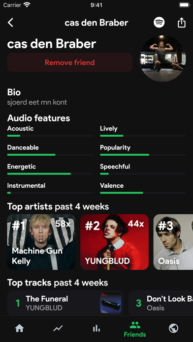 Скриншоты stats.fm for Spotify Music App