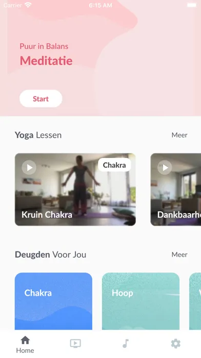 Скриншоты In Balans - Yoga & Meditatie