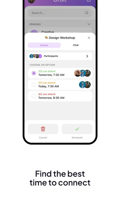 تصاویر Orbit - Social Calendar