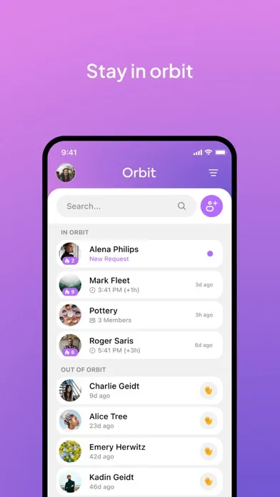 تصاویر Orbit - Social Calendar