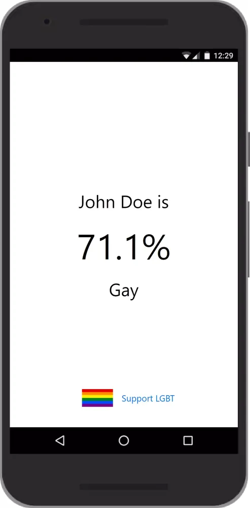 Gay Meter Screenshots