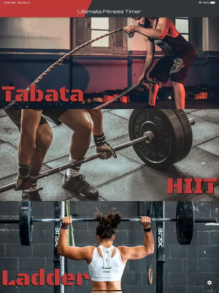 Ultimate Fitness Timer iPad 스크린샷