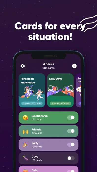 Did You Ever - Group Game Screenshots