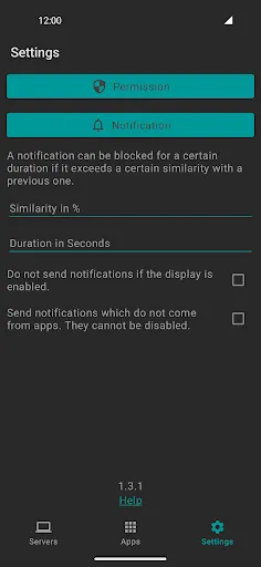 Captures d'écran de Android 2 Linux Notifications