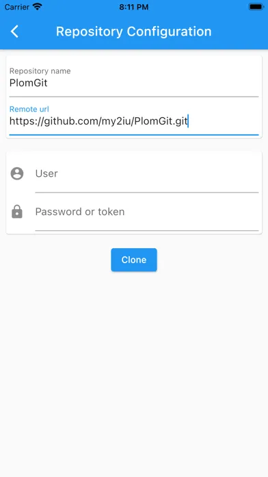 PlomGit Screenshots