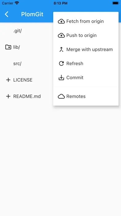 PlomGit Screenshots