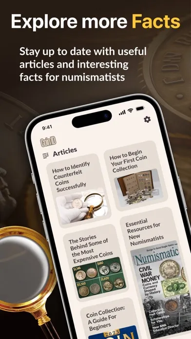 Coin Scanner & AI Identifier Screenshots