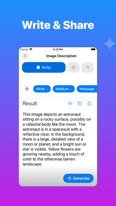 Ask AI & Chat by Topics Screenshots