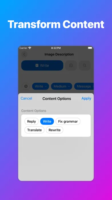 Ask AI & Chat by Topics Screenshots