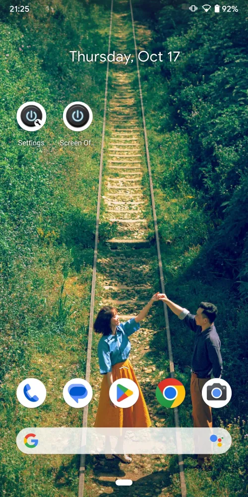 Screen Off and Lock Screenshots