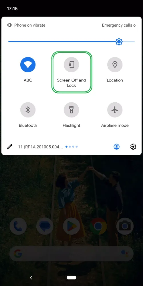 Screen Off and Lock Screenshots