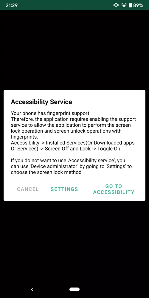 Screen Off and Lock Screenshots