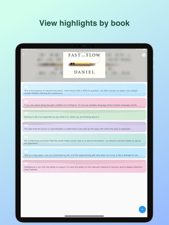 Hepta - Books & Highlights iPad  سکرین شاٹس