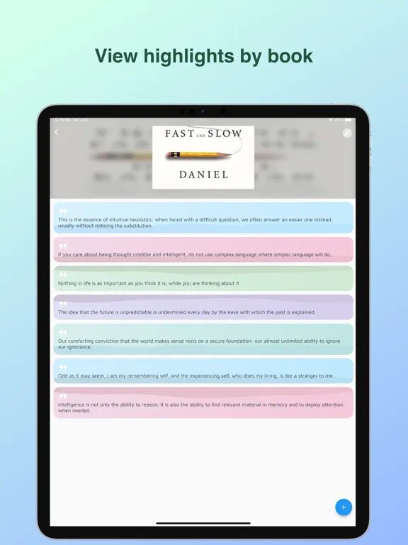 Hepta - Books & Highlights iPad  سکرین شاٹس