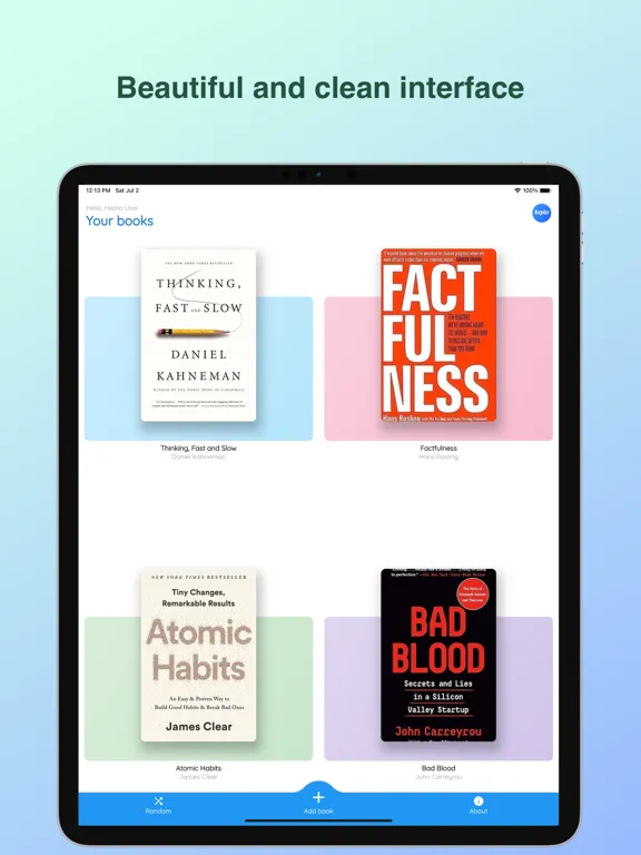 Hepta - Books & Highlights iPad  سکرین شاٹس