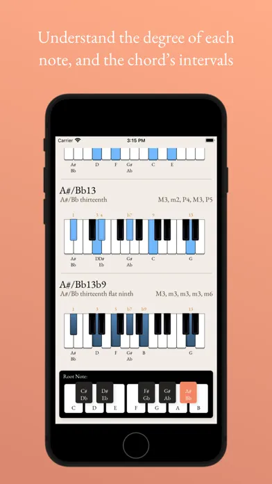 Ongaku - Piano Chord Guide 스크린샷