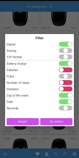 Mi Band 4 WatchFaces स्क्रीनशॉट