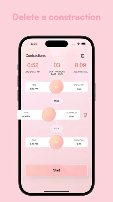Contractions Tracker + سکرین شاٹس