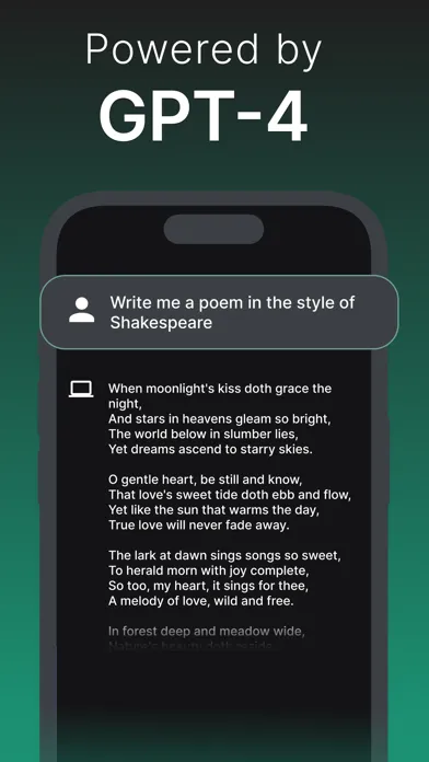 Chat AI: Chat Assistant AI+ سکرین شاٹس