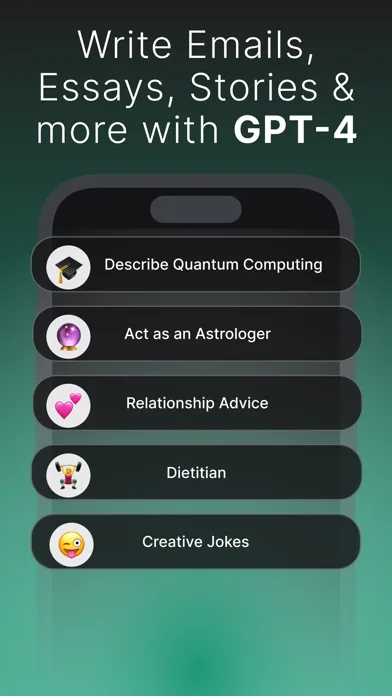 Chat AI: Chat Assistant AI+ سکرین شاٹس