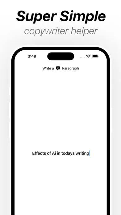 Ai Copywriter スクリーンショット