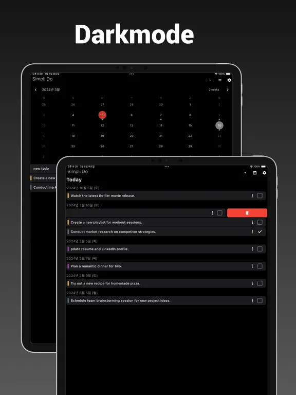 Simpli Todo iPad  Ekran Görüntüleri
