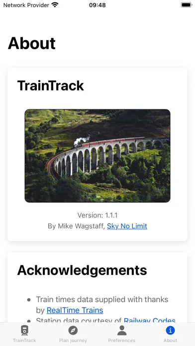TrainTrack UK স্ক্রিনশট