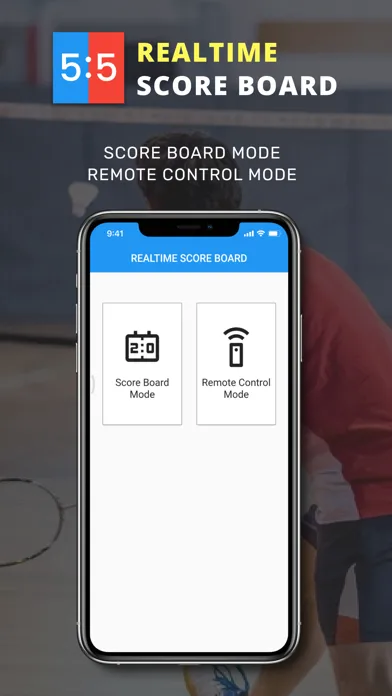 Realtime Score Board App Screenshots
