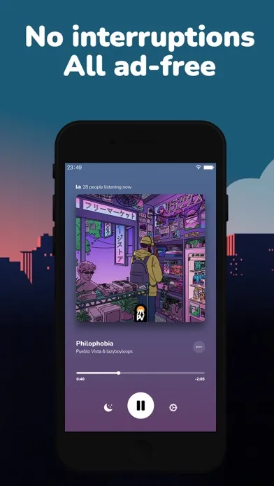 Captures d'écran de Pueblo Vista : Lofi Radio
