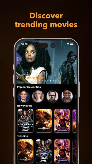 Capturas de tela do Bright Cinema