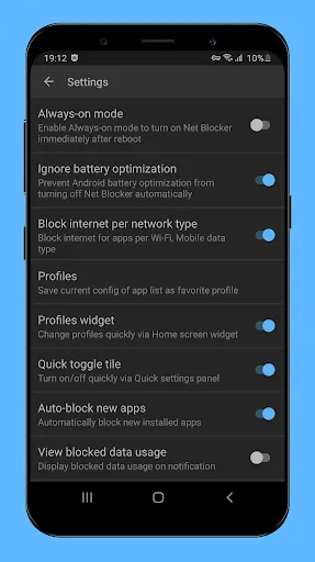 Net Blocker - Firewall per app Screenshots