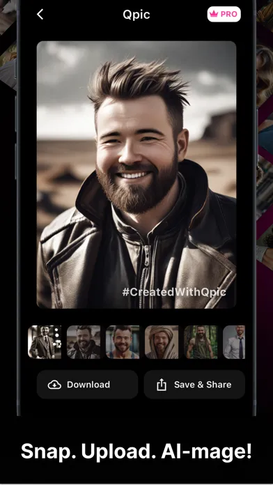 Profile Picture Maker: Qpic應用截圖