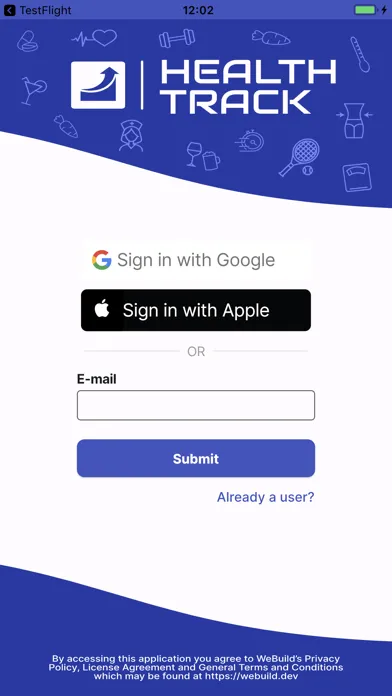 Health Track by WeBuild Screenshots