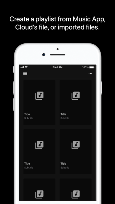 Zrzuty ekranu Music Player+