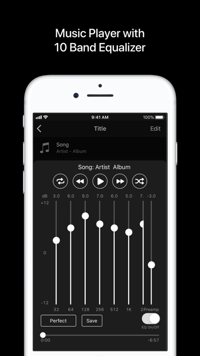 Zrzuty ekranu Music Player+